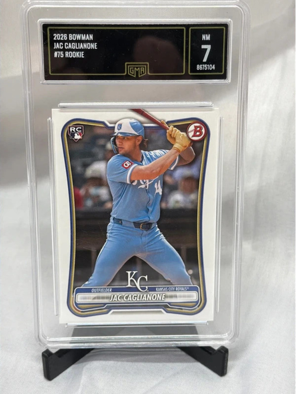 Jac Caglianone Bowman rookie card